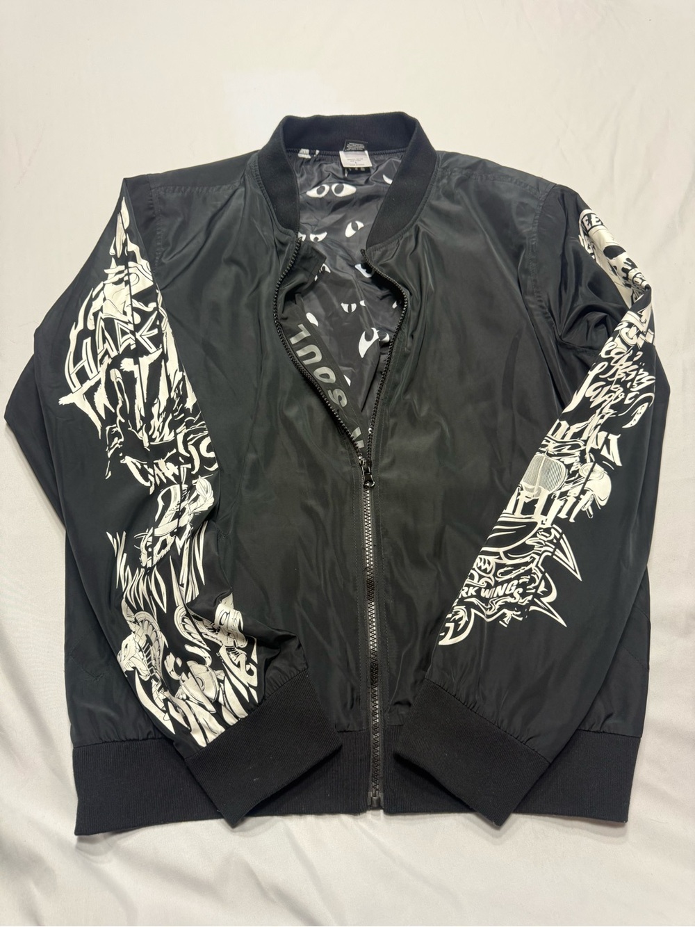 Disney Villains x Heidi Klum Collab Jacket Black White Limited Edition